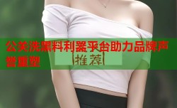 公关洗黑料利器平台助力品牌声誉重塑