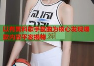 以有黑料歌手歌曲为核心发现爆款内容平家揭秘
